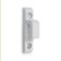 Window handle tundra 003wh, metal, white color