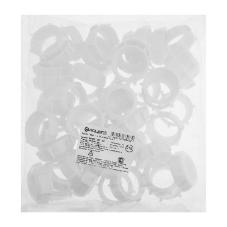 Popular nut Aquant, 1 "x 25 mm, height 15 mm, 50 pcs-2