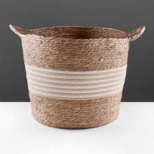 Storage basket with handles 