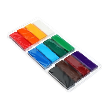 Plastic set - polymer clay, Lapsi, 12 colors of 20 g-2