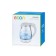 Electric kettle ECON ECO-1739KE, 2200W, glass, 1.7 l, white color