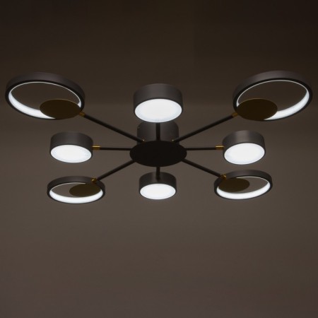 Causteen with PDU 2301/8GR LED 160W 3000-6000k gray 93x93x8 cm Bayerlux-3