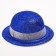 Oval carnival hat, elastic band, Mix colors