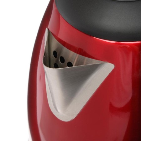 Electric kettle Scarlett SC-EK21S76, metal, 2 l, 1800 watts, red-1