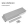 Galvanized flowerbed, d = 100 cm, h = 15 cm, Greengo