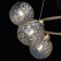 Valter chandelier, size 67x82x67 cm, 320W 8xe14 IP 20