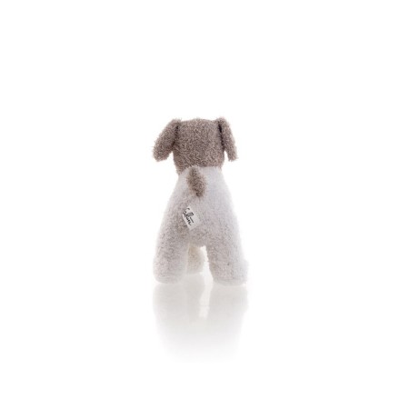 Soft toy Gulliver puppy, white-gray color, 16 cm-6