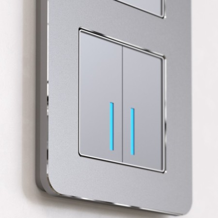 Frame W0042606, 4 Platinum sockets, aluminum-1