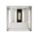 LED LED wall-mounted FSD-004, 6 W, 450 lm, 3000k, IP54, 220 V, metal, white