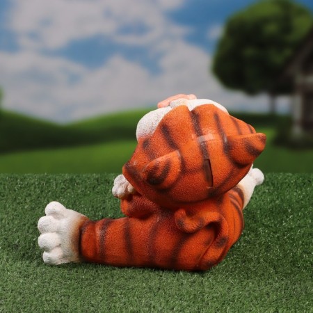 Garden figure "Cat" Red, 22x33cm-3