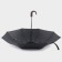 Automatic "Strong" umbrella, 3 additions, 8 spokes, r = 48 cm, black color