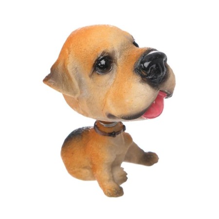 Dog on a car panel shocking his head, Wales Terrier-3