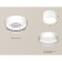 Ambrella Light Acrylic lamp, XS8101020, GX53 LED 12 W, white sand, white matte