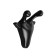 Furniture hook Cappio Giraffe, two -rod, black