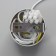 Suspension lamp "Balance" LED 6W 4000k white 3x3x40-140cm
