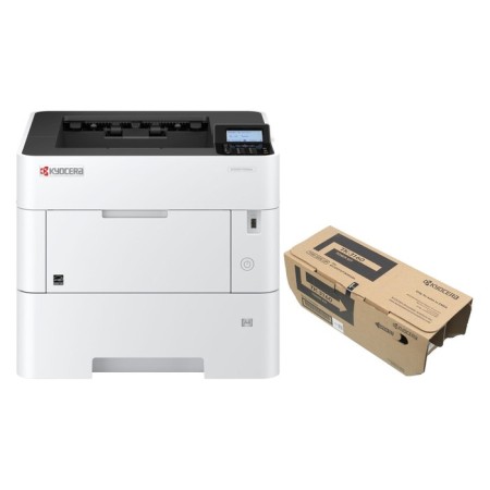 Laser Printer Kyocera P3150DN A4 DUPLEX NET White (included: + cartridge)-2