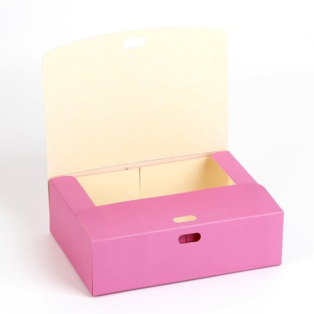 Gift folding box, packaging, “pink”, 16.5 x 12.5 x 5 cm-2
