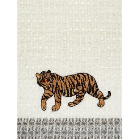 A set of wuffed napkins Diva Afrodita "Tiger", size 35x50 cm, 2 pcs-4