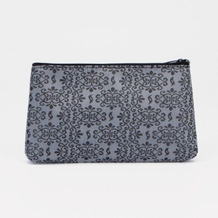 Lightning cosmetic bag, gray color-1