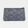Lightning cosmetic bag, gray color