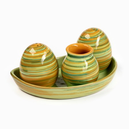 Set for spices "Premium Trio" Solonka+List of toothpicks, Vitamink