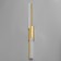 Bra "bar" Led 3000k gold 60x5x5cm