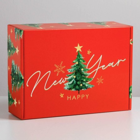 Folding box "Magic", 30.7 x 22 x 9.5 cm, New Year-3