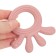 Silicone teething "Octopus", pink color, Mum & Baby