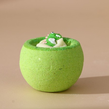 A bomb for a bath with a toy Pure happiness "Dinosaur", 130 g, New Year-2
