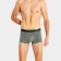 Set of men's panties boxers (2 pcs), gray color, size 46 (s)