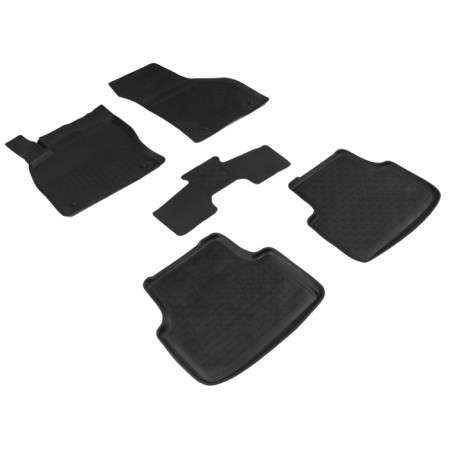 High-side rubber rugs for Volkswagen Jetta VII, 2018-n.