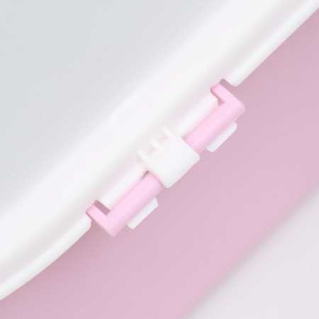 Closed toilet 51 x 34 x 37 cm, pink+scoop (with UV lamp)-8