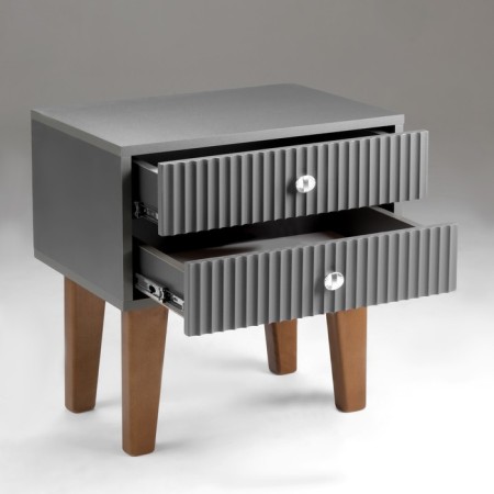 Tumbling bedside Astoria 2, 510x380x530, graphite/eichoria MDF 19mm-1