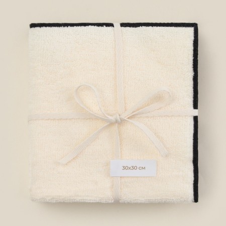 Set of napkins SL Home: Black Frame "Aivori" 30x30 cm - 3 pcs., 100% cotton, 470 g/m2-6