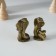 Polystone souvenir "Cobra with enthusiasm" MIX 4x3x5 cm