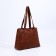 Bag-bag with zipper brown color