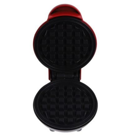 Electrovafelnik WV-01, 350 W, Viennese waffles, anti-stick coating, red-5