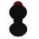 Electrovafelnik WV-01, 350 W, Viennese waffles, anti-stick coating, red