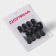 A set of hooks on Velcro of the Dilan "Classic", 4 pcs, black color