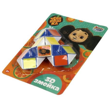 Logical game of the snake "Cheburashka", 19 × 14 × 5 cm-3