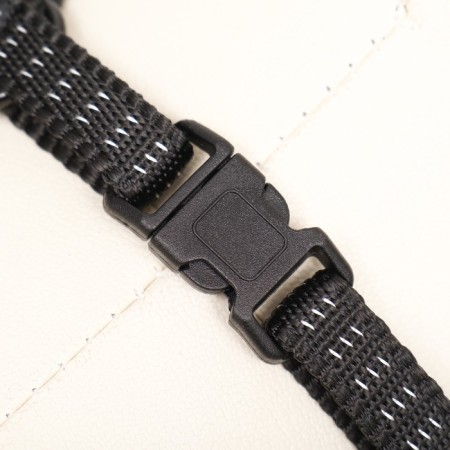 The set is two-layer, leash 130 x 1 cm, og 25-38 cm, black-7