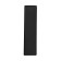 Furniture hook Cappio Asphodel, one -rot, black color