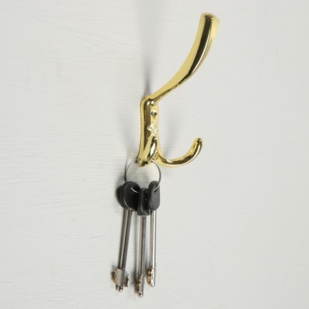 Hook furniture tundra TKT003, three -rod, gold-2