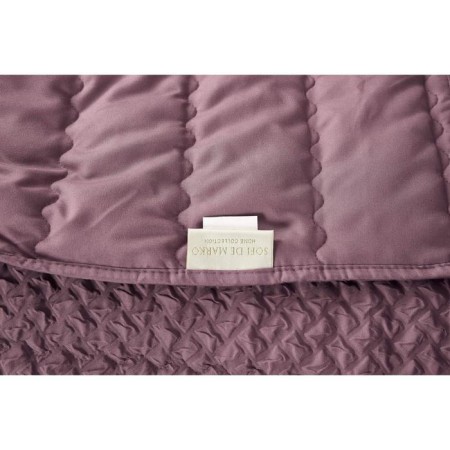 A set with a bedspread "Irma", size 230x250 cm, 50x70 cm - 2 pcs, color ash rose-1