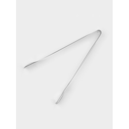 Ice forceps, h = 18 cm, thickness 1 mm, silver color-2