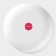 Fruit dish "Shine", d = 19.5 cm, white color