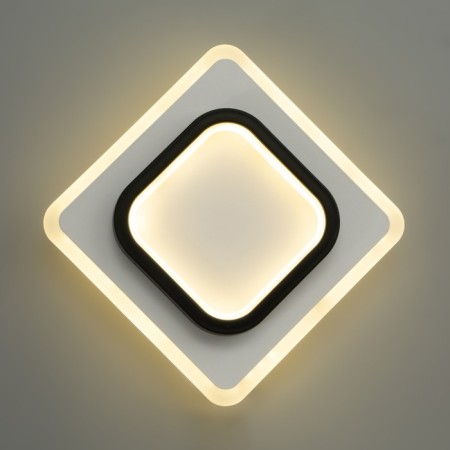 Bra "Castillio" LED 42W white-black D.20cm-1
