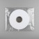 Adhesive tape thread in shared, 10 mm × 100 m, white color