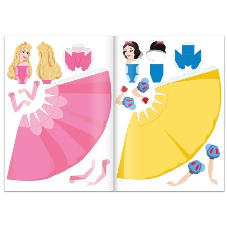 Applications "Paper Princesses", A4, 4 figures, Disney-2