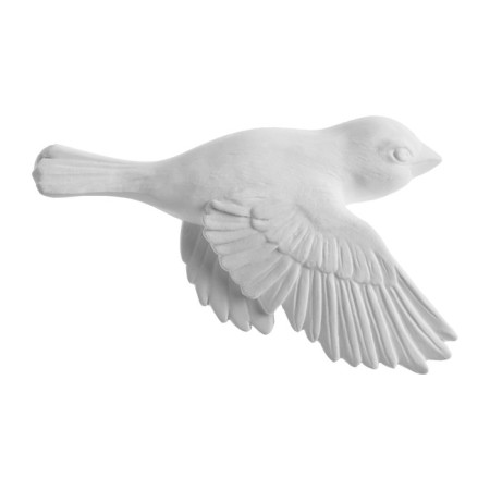 The decoration is wall, gypsum panel "birds" 3 pcs, white-4